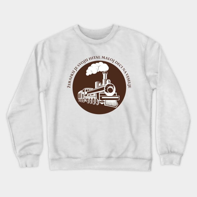 Kaj - Zagorski cug Crewneck Sweatshirt by tbajcer